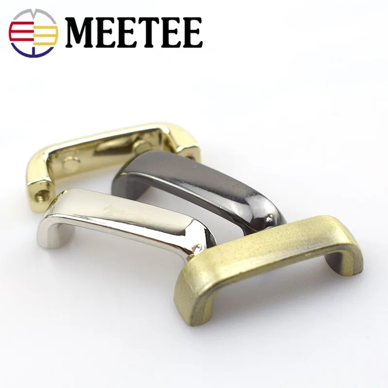 Meetee 20 мм модная сумка арочный мост с винтовой сумочкой металлический Соединитель с пряжками аксессуары для сумок H5-2