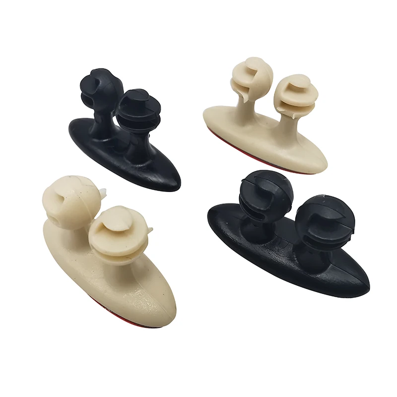 8 шт./лот автомобильный зажим для провода держатель кабеля органайзер