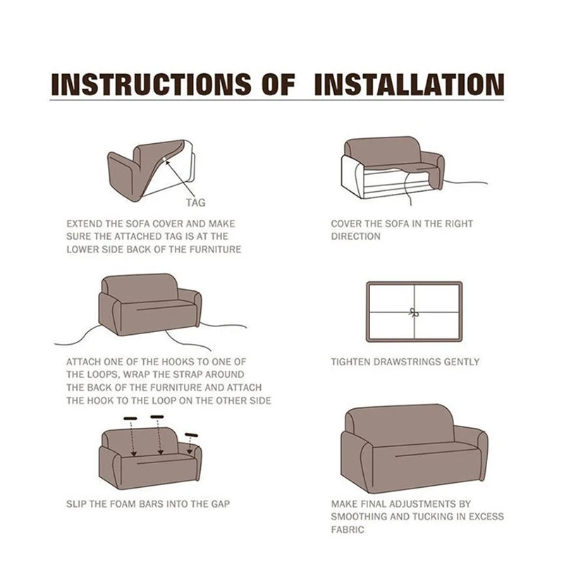 

Waterproof Fully Wrapped Sofa Covers Polar Fleece Solid Color Thickened Chair Cover Dustproof Sofa Slipcover 1/2/3/4 Seat