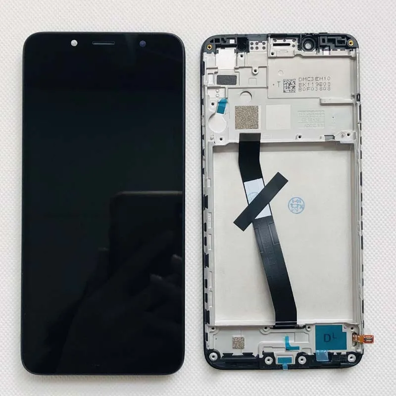 ЖК-дисплей с рамкой и дигитайзером сенсорного экрана для Xiaomi Redmi 7A/MZB7995IN экран 7A 5 45