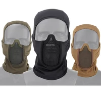 tactical airsoft mask protective shooting military headgear mask paintballs cycling riding bicycle hiking lightweight cs masks