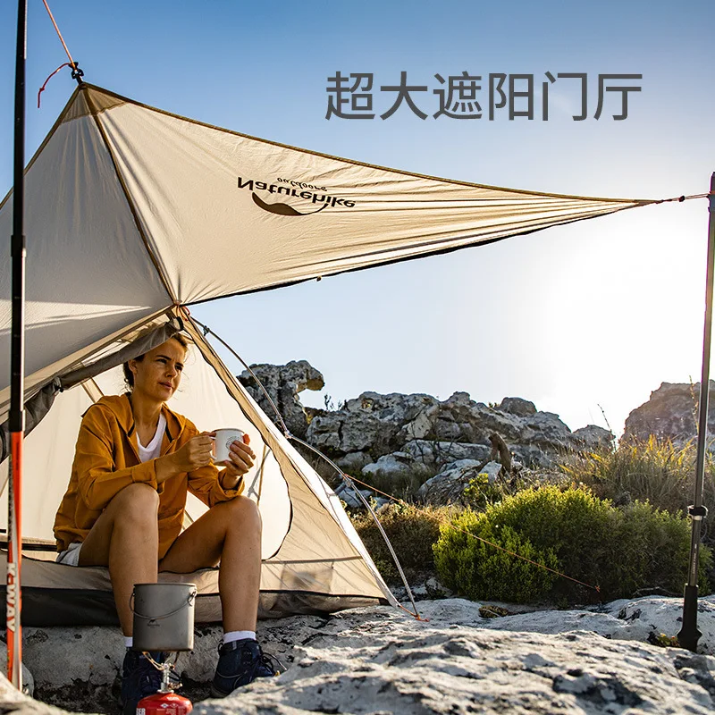 Палатка Naturehike Vik на 1-2 человек Ультралегкая нейлоновая для кемпинга 1 15D | Спорт и