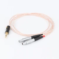hi end 5n occ pure copper audio upgrade cable for hd800 hd 800 headphones cable hifi audio headphone interconnect cable