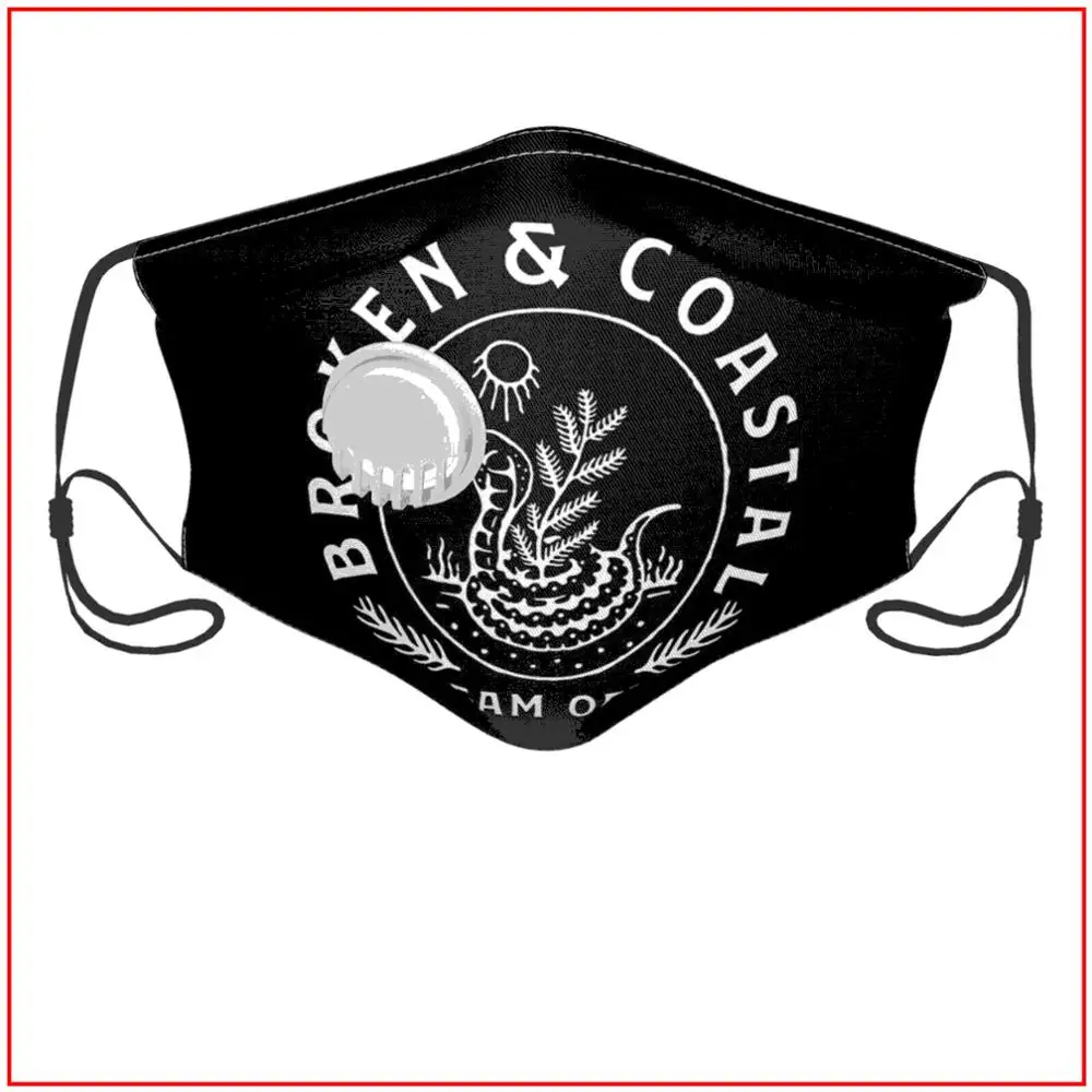 

THE WHITE COBRA Kids Men Women face mask Reusable Shield Protection Washable Cloth Facemasks Reusable Washable Black