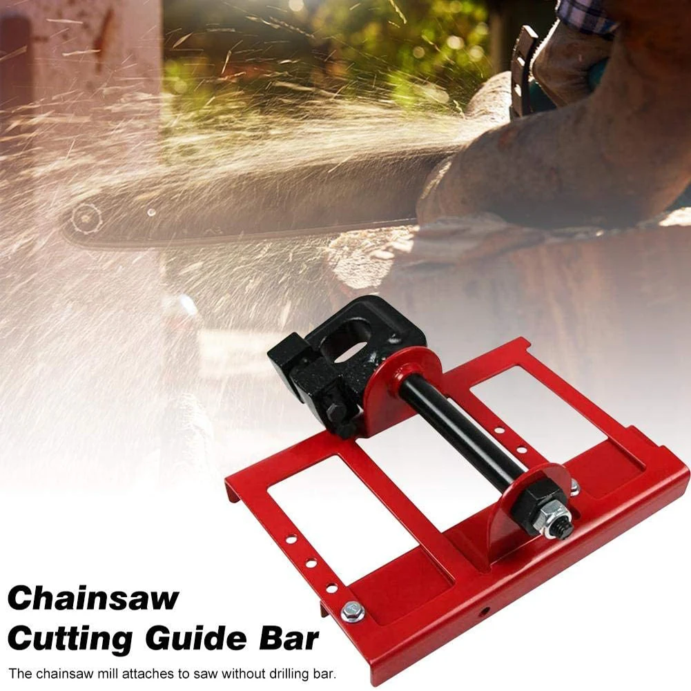 

Chainsaw Mill Lumber Cutting Guide Bar Saw Wood Timber Chainsaw Attachment Cut Guide Milling Cutter for Builders