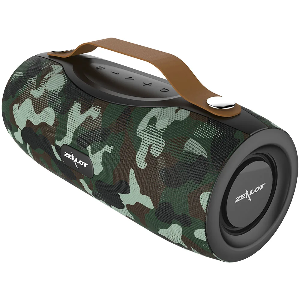 Bluetooth Speaker FM Radio Wireless Portable Boombox Power Bank Flashlight Support TWS TF AUX USB Flash Drive S29 | Электроника