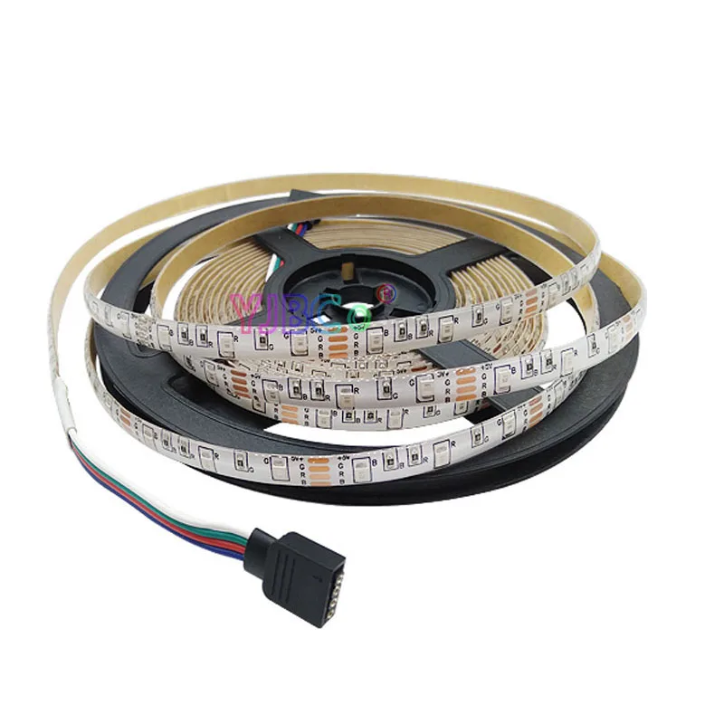 

5M DC5V 60LEDs/M 2835 SMD Flexible LED Strip Light White/Warm White/Red/Green/Blue/RGB Ribbon Lamp Tape 8mm White PCB IP20/IP65