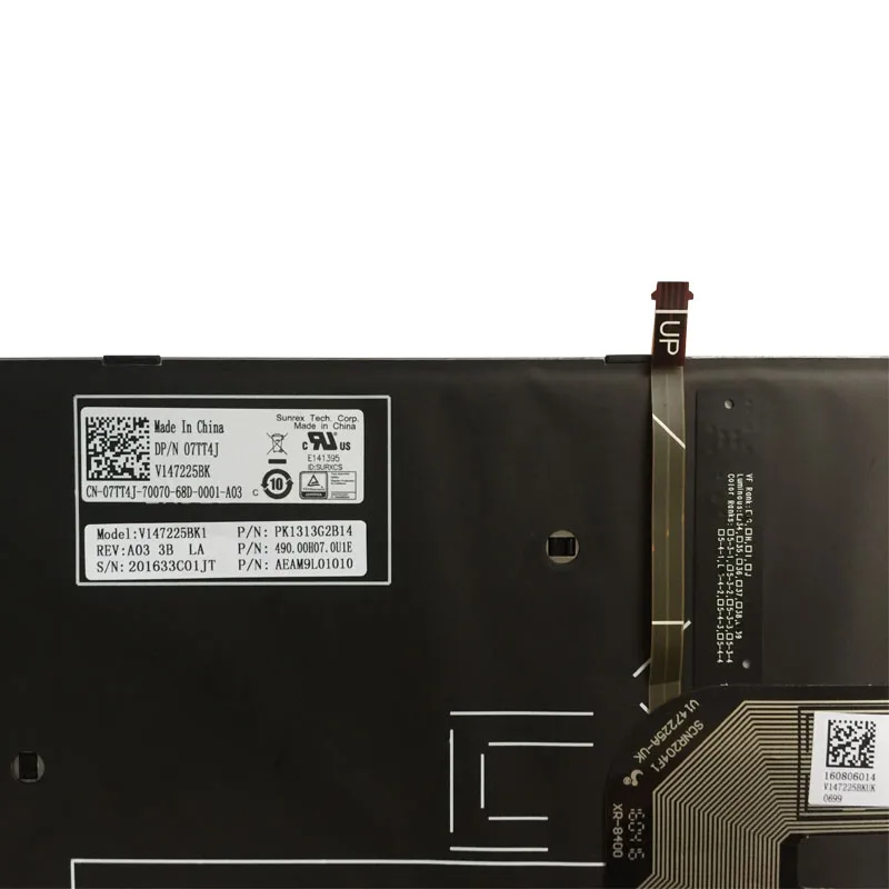Латиноамериканская Клавиатура для ноутбука DELL Inspiron 15-5000 серии 5551 5552 5555 5557 5558 5559 5542