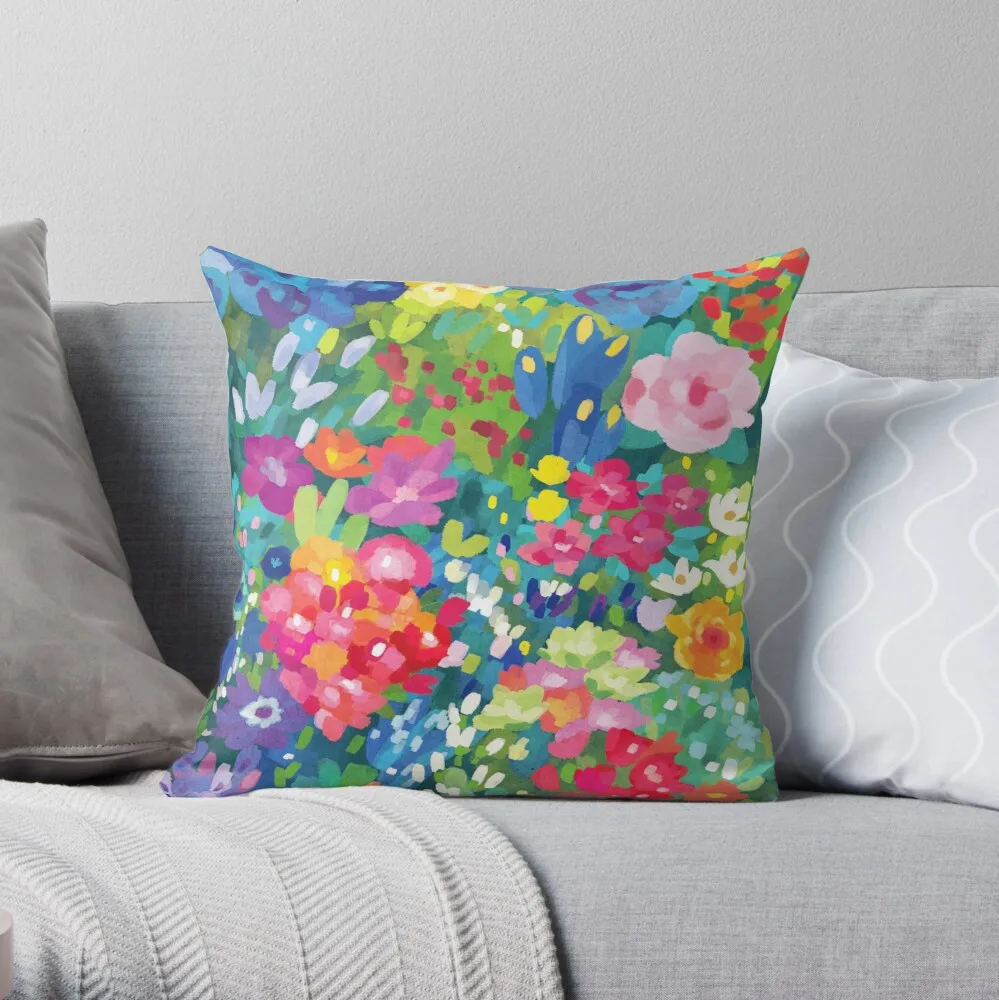 

Florals...for Spring Throw Pillow Pillowcase Cushion Cover Home Decorative Sofa Pillow Cover Cushion Cover 40x40cm 45x45cm