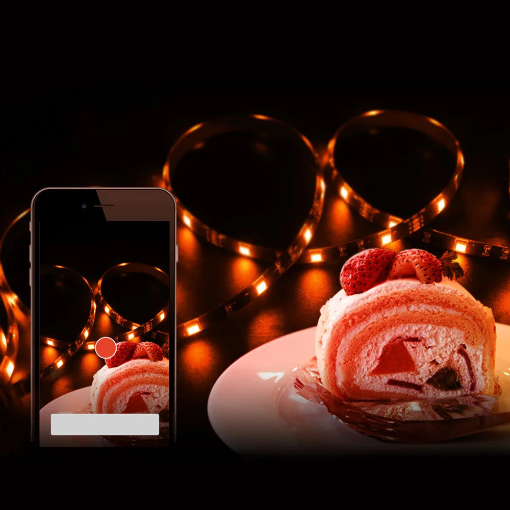 SONOFF L1 с регулируемой яркостью умный wifi RGB светодиодный светильник полоса EU US UK Plug 2