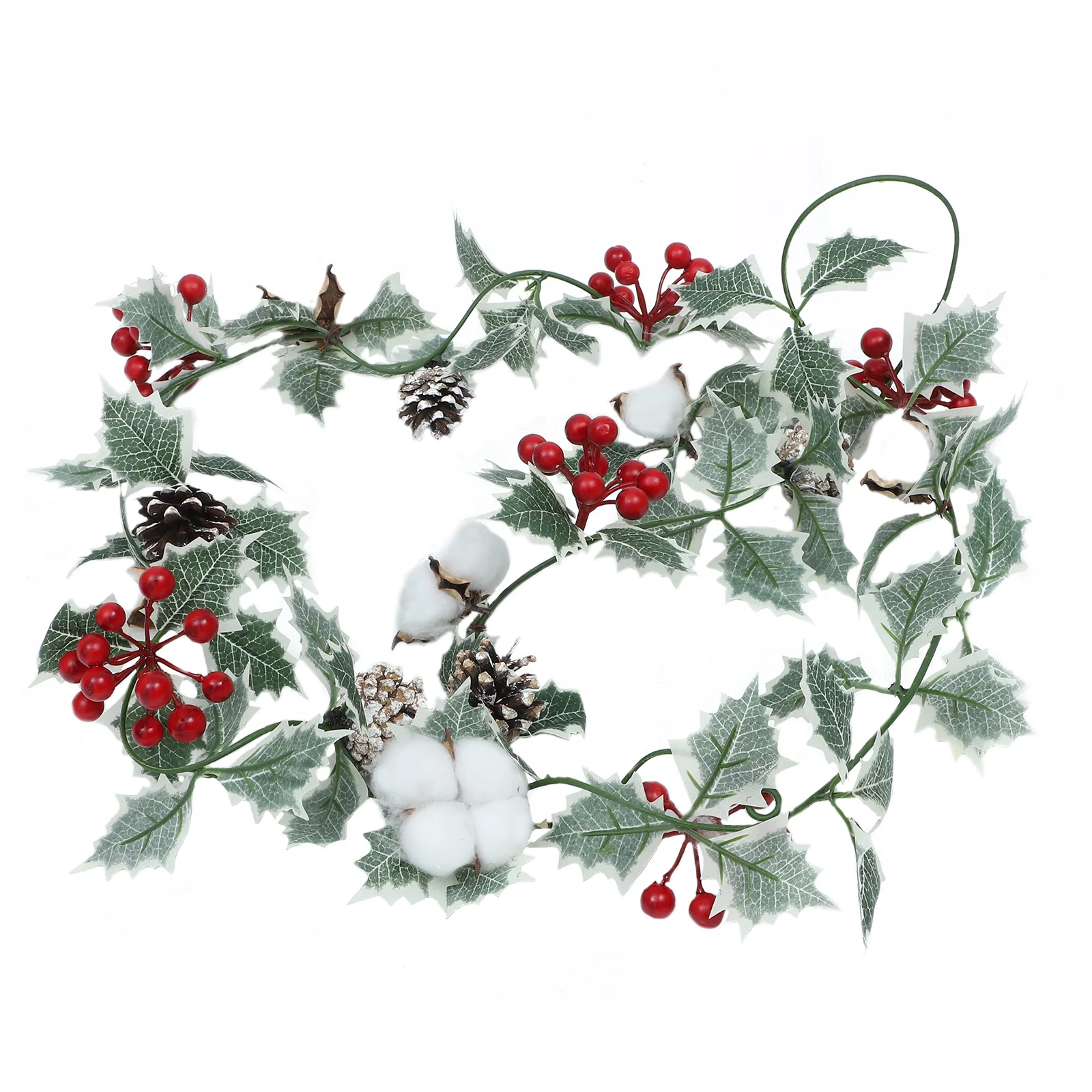 

1 шт., декоративная подвеска из ротанга в виде красных фруктов