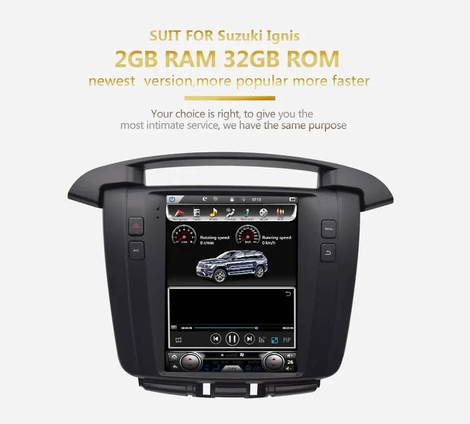 KiriNavi 10 4 "сенсорный экран Android 8 1 автомобильное радио для Toyota Innova авто GPS