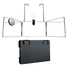 Зеркало для стрижки волос, макияж, регулируемое 3-стороннее зеркало, тройное зеркало, для самостоятельной укладки, инструмент для стрижки, для карт, волшебные сценические зеркала