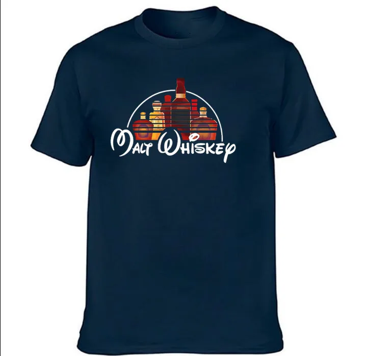 2019 новая крутая летняя футболка для мужчин с коротким рукавом солодовый виски