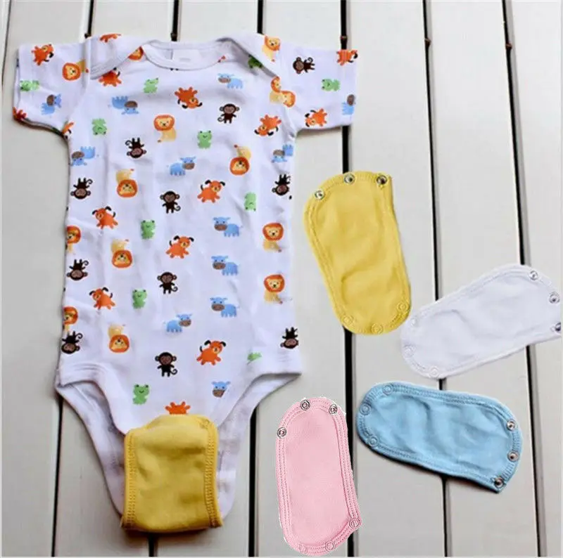 Mono para beb&eacute;, extensor de extensi&oacute;n de pa&ntilde;ales, ropa interior de algod&oacute;n, cubierta de bolsillo para trasero, extensi&oacute;n de ropa para ni&ntilde;os-0