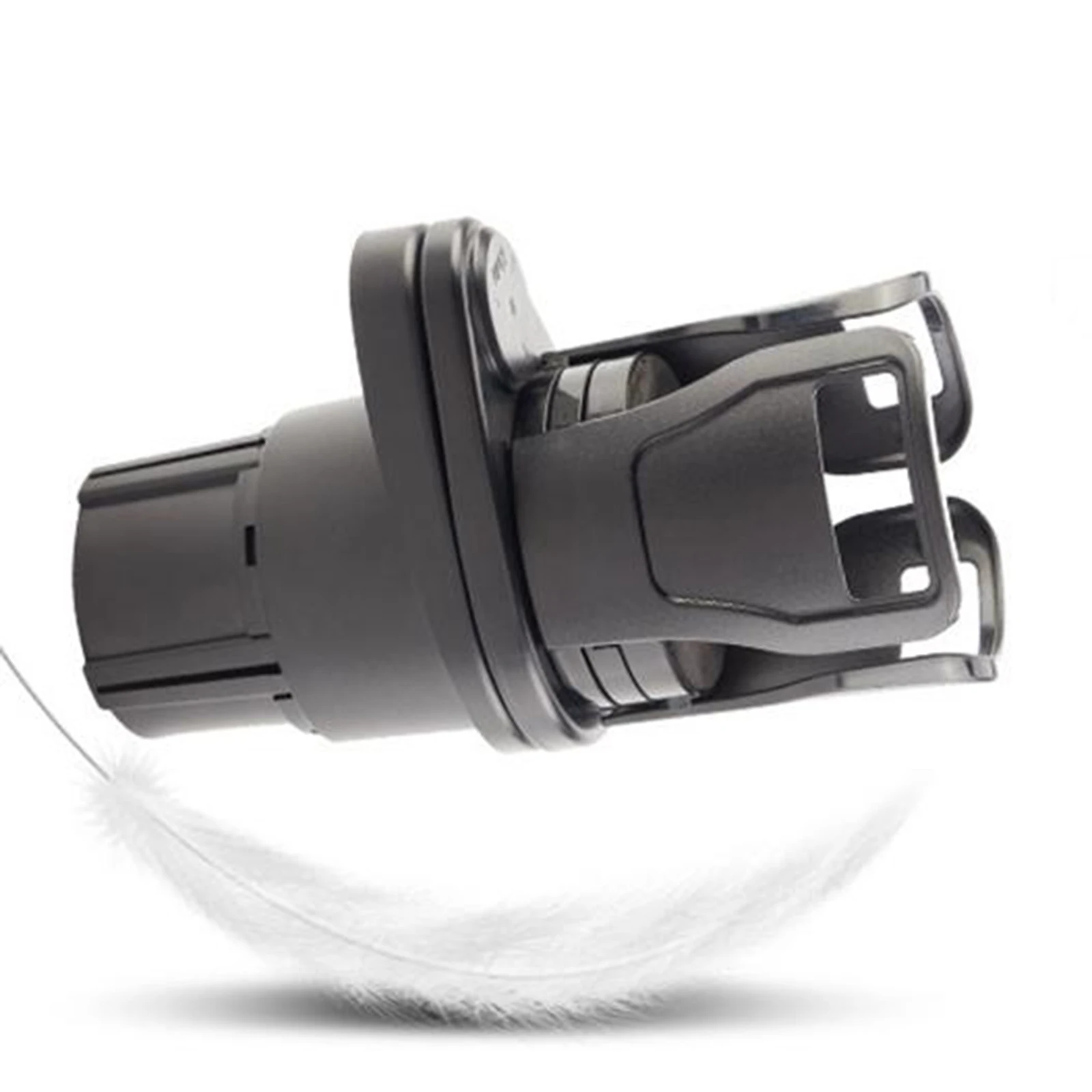 

Универсальный автомобильный держатель для стакана 2 в 1, регулируемая чашка, черный Органайзер