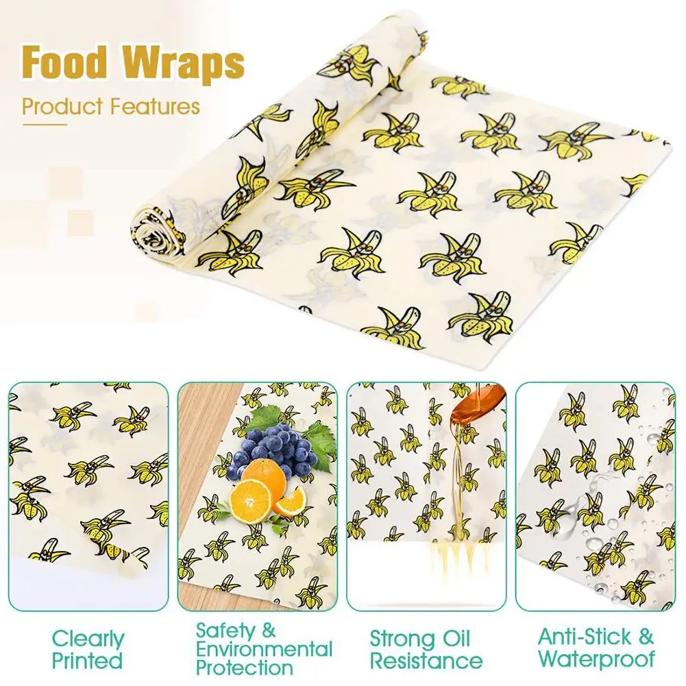 2020 новые обертки из пчелиного воска многоразовые для еды экологически чистые