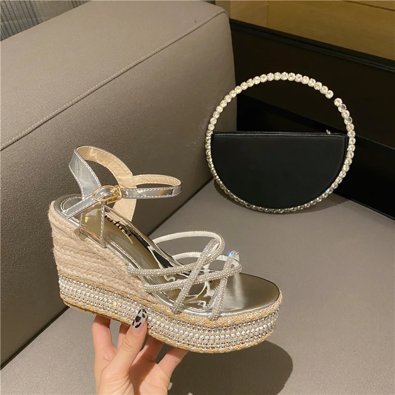

Wedges Heel Sandals Women Summer New Fashion Platform Women's Shoes Super High Heel Shoes