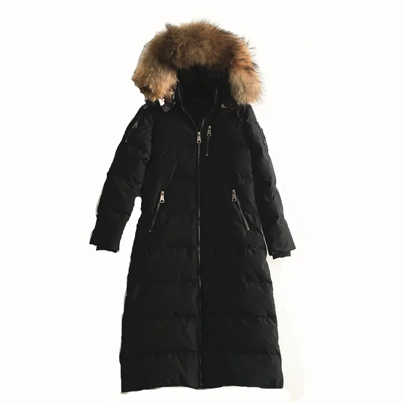 Черная однотонная парка наполнитель хлопковый женский пуховик натуральный худи