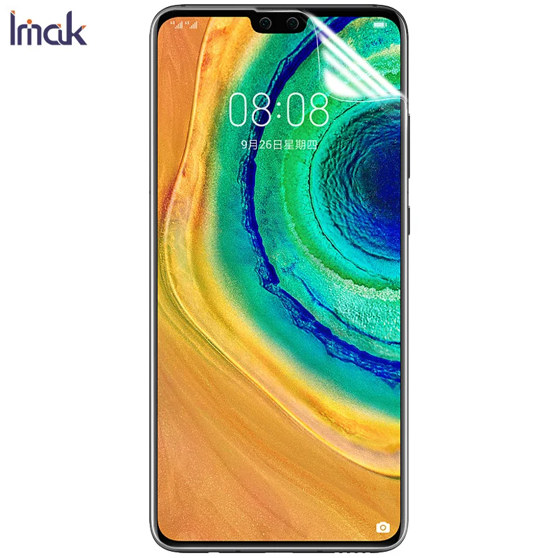 IMAK Для Huawei Mate 30 Pro защита для экрана гидрогель III 0 15 мм мягкая защитная пленка из