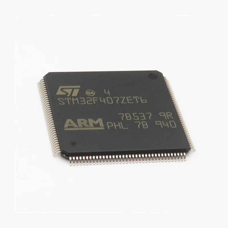 

1-100 шт., STM32F407ZET6, LQFP-144, 32-битный микроконтроллер, MCU, абсолютно новый, оригинальный