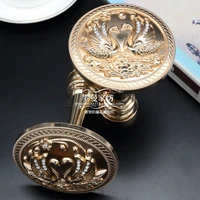 classical chinese style curtain hook swan lake wall hook high end style cloakroom hook curtain strap hook wall hook