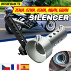 Шумоподавляющий глушитель для мотоцикла, регулируемый глушитель для выхлопных газов 35 мм42 мм45 мм48 мм60 мм
