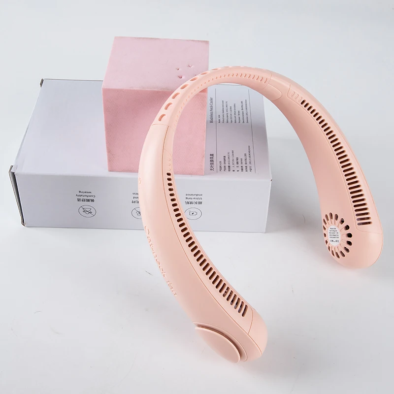 

Mini Neck Fan Portable Bladeless USB Rechargeable Mute Sports Fans for Outdoor