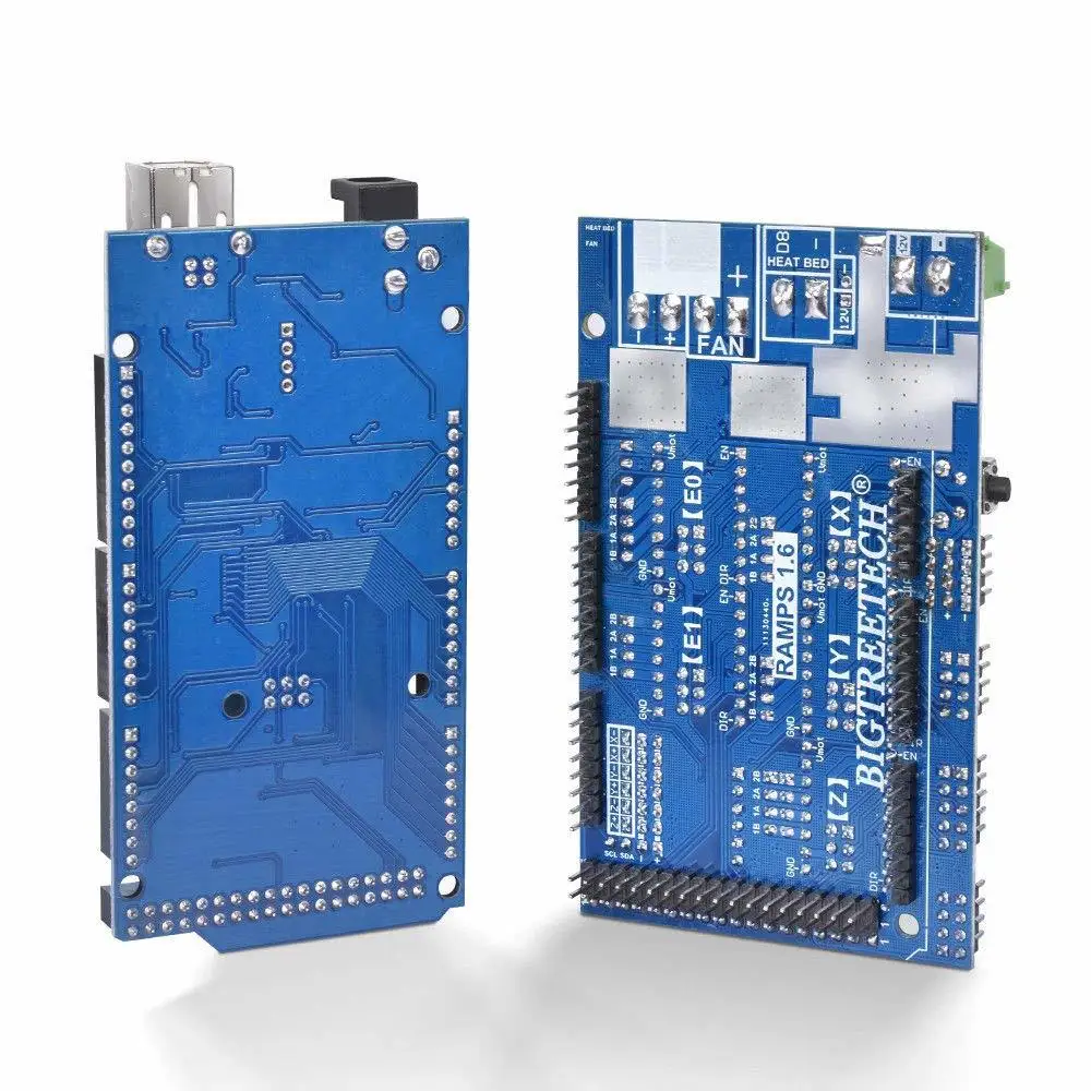 Ramps 1 6 материнская плата + 5 шт. DRV8825 Драйвер шагового двигателя Mega 2560 R3 Reprap модель LCD