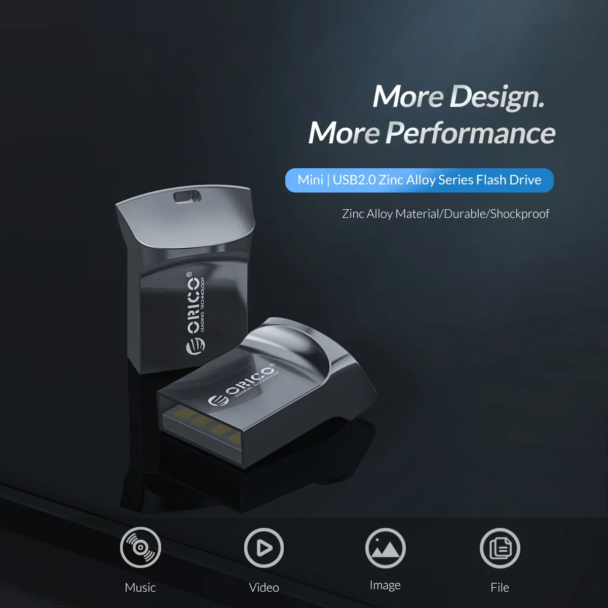 ORICO Mini USB2.0 флеш-накопитель Автомобильный USB диск USB2.0 64 ГБ 32 ГБ 16 ГБ флеш-память USB флешка OTG U диск для телефона/планшета/ПК