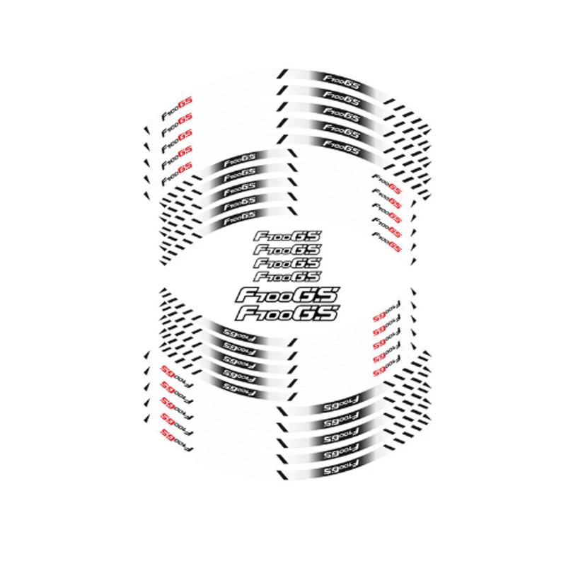 Новые светоотражающие наклейки для шин мотоцикла декоративные BMW F700GS |