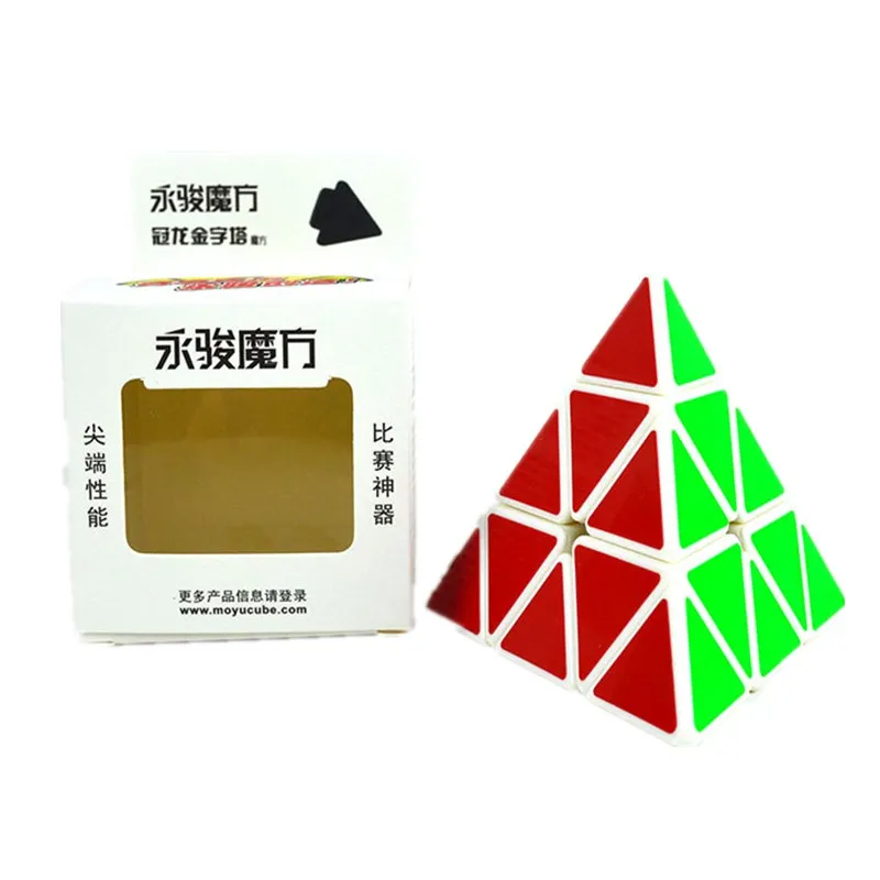 YongJun GuanLong пирамида магический куб скоростная игра игрушка для взрослых и детей