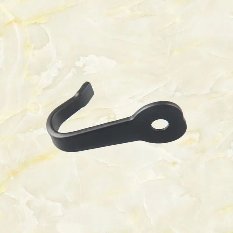 10 шт./лот настенные черные крючки держатель для ключей стойка экономия места