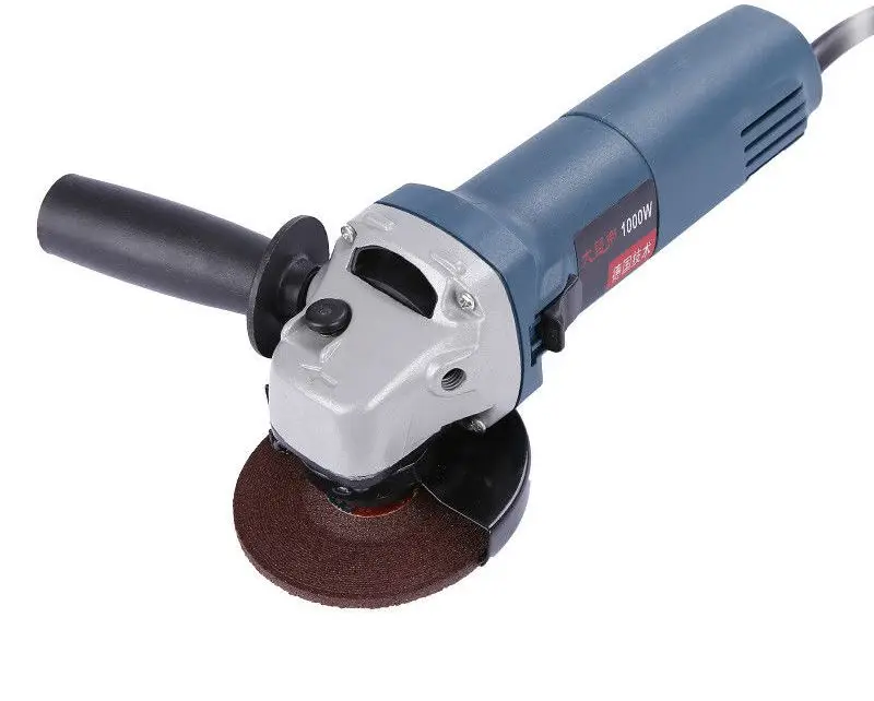 1000W 220V 11000rpm 6 Speed Adjustable Electric Angle Grinder Power Tool Grinding Metal Wood Cutting and grinding Machine