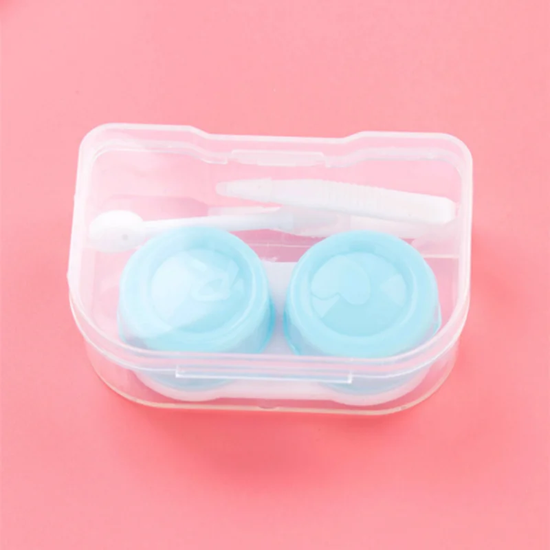 Корейский модный простой креативный Портативный чехол для контактных линз