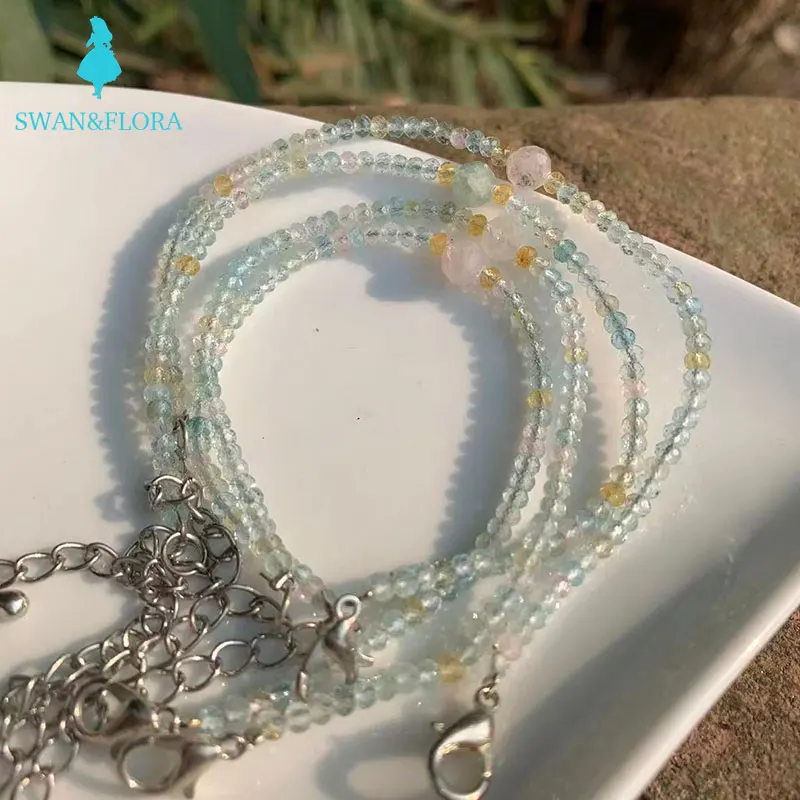 

Natural Stone morgensite Bracelet Genuine Woman Man Gemstone Jewelry Bracelets on hand