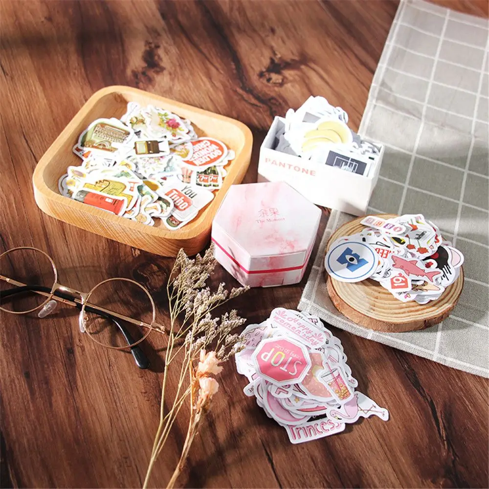 100 шт. стикеры серия &quotМомент&quot милые канцелярские товары аксессуары для