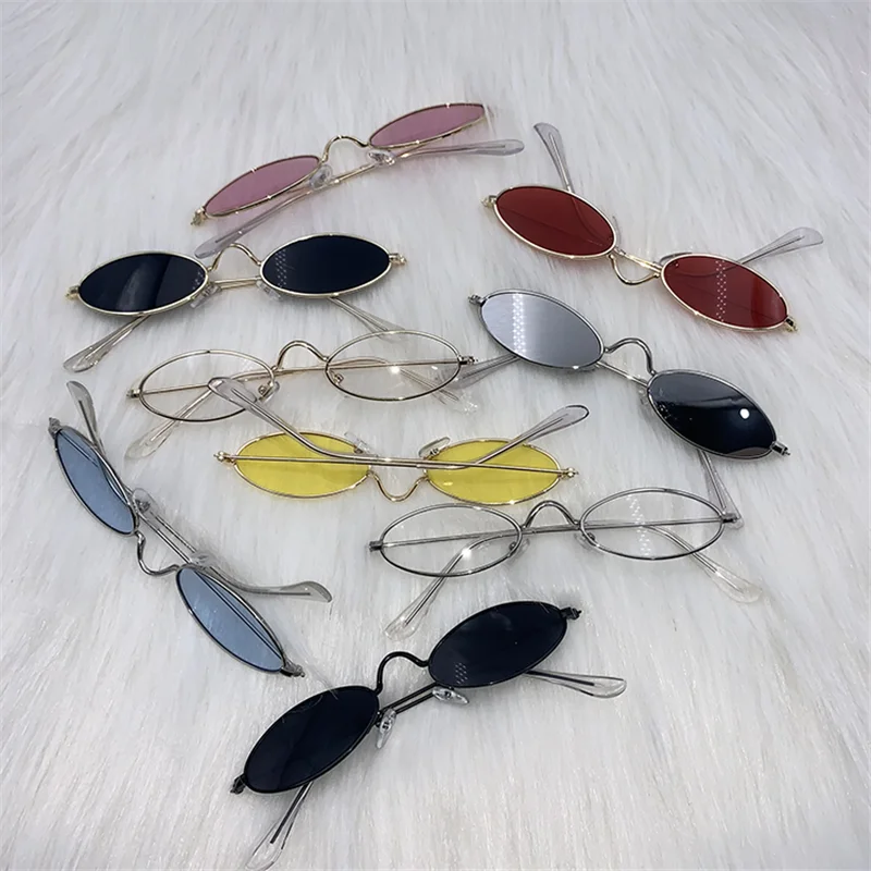 Мужские и женские модные дизайнерские брендовые ретро маленькие овальные