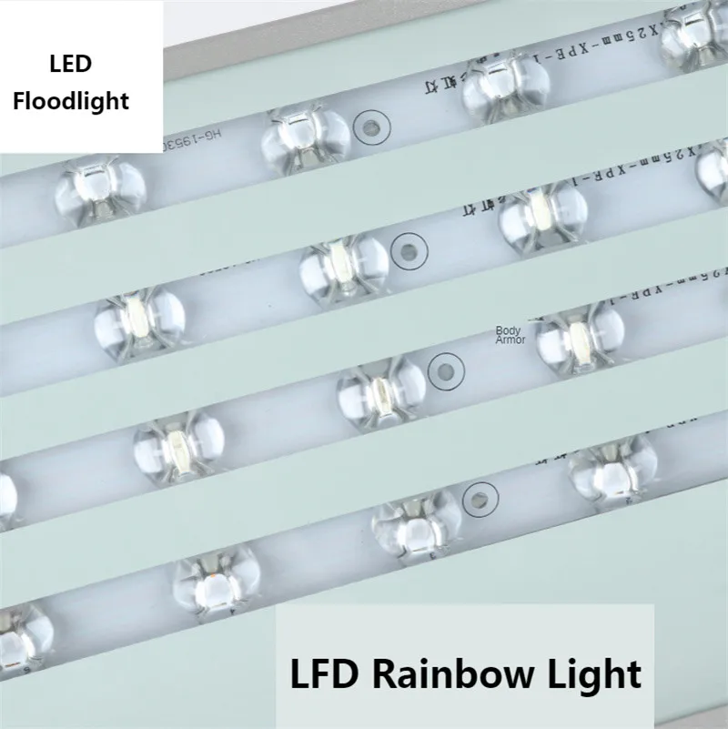 Фонарь светодиодный Радужный осветительный освещение для деревьев наружное