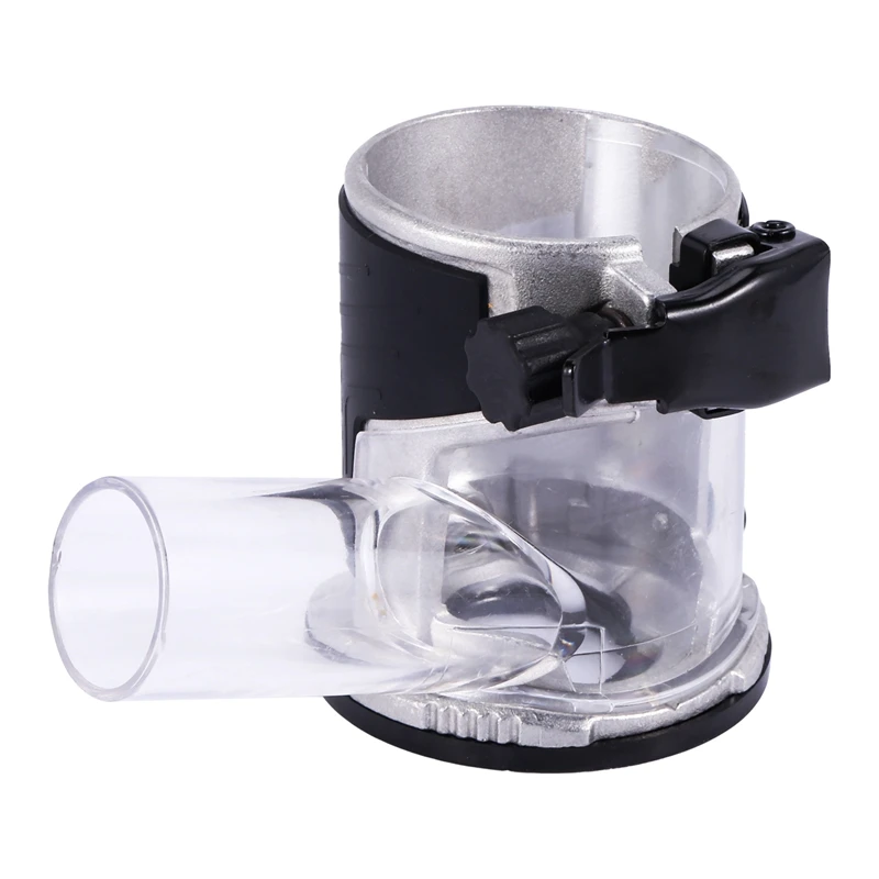 

SHGO HOT-Plunge Router Base Vacuum Cleaner Trimming Machine Base Bakelite Milling Woodworking Slotting Machine Dust Cover