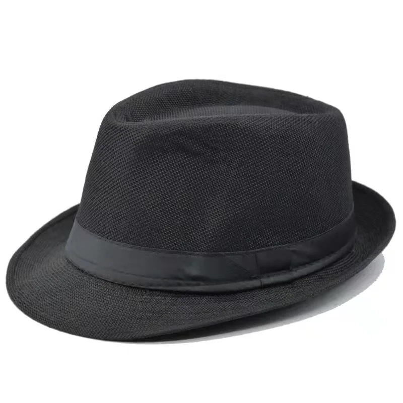 

2021 New Fashion Retro Men Fedoras Top Jazz Felt Wide Brim Hat Vintage Couple Cap Winter Chapeau Summer Bowler Hats Cap Outdoor