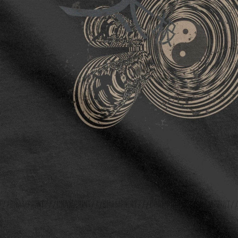 Men's T-Shirts Tai Chi Chuan Chinese Kung Fu Funny Pure Cotton Tees Short Sleeve T Shirt Round Neck Clothing 6XL | Мужская одежда