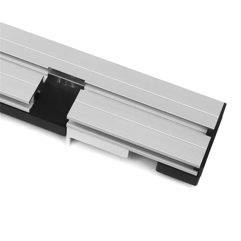 

30x60x450mm Aluminum Box Joint Jig Kit For Miter Gauge Sawing Assembly Ruler Woodworking Tool For Table Saw Router Accessories