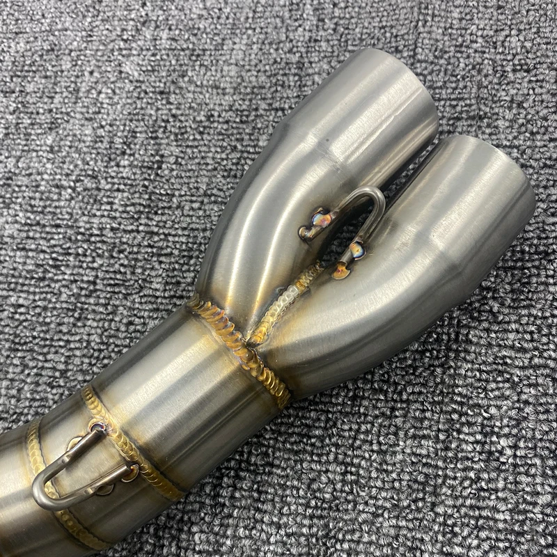 

Stainless Steel Motor Middle Pipe For Honda CBR250R 2018 2019 CBR 250 Exhaust System Mid Tube Link Connect Pipe Without Muffler