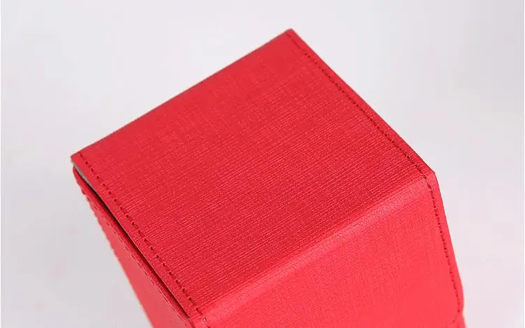 DIY 100 карт колода коробка Alkov кожаные настольные игры карты TCG двухслойные чехол