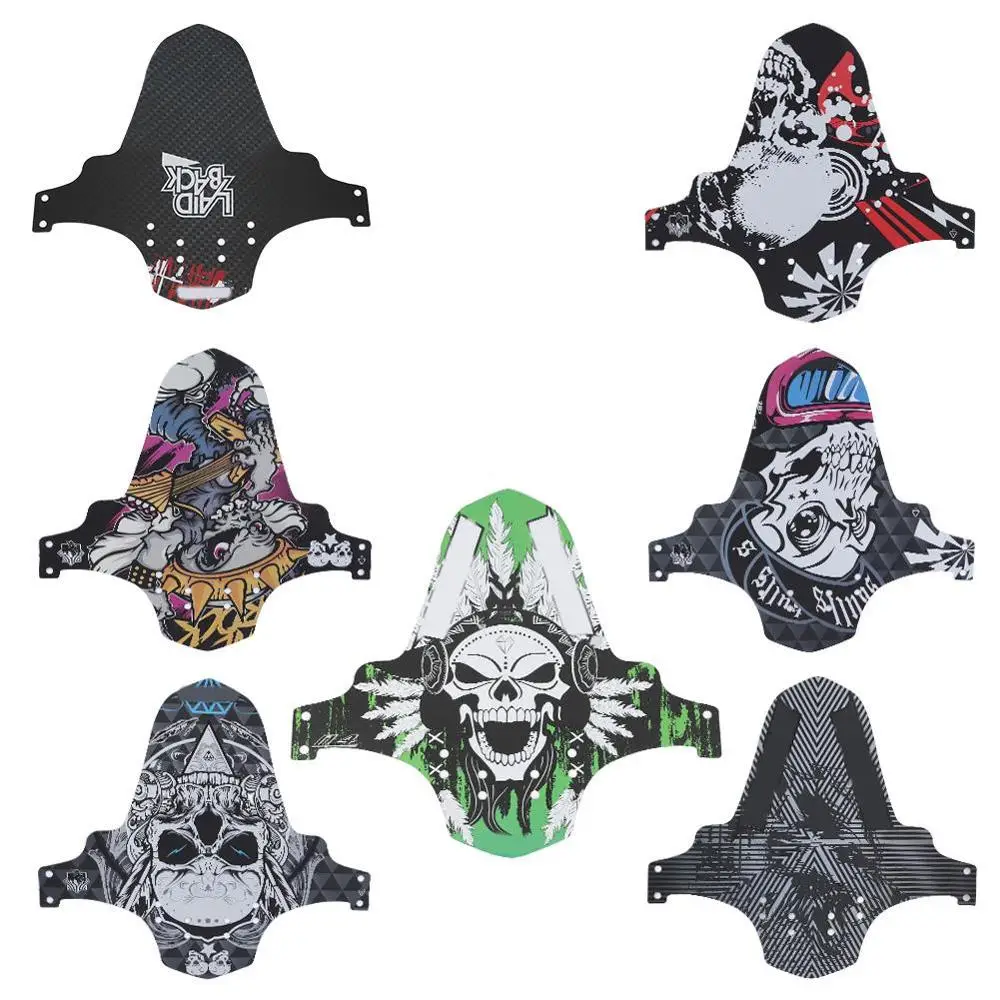 

Durable Folding WAKE Front Rear Mudguard Cycling Road for Mountain Bike Bicycle For Bicycle part