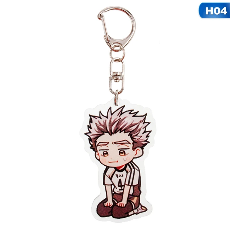 Брелок для ключей с рисунком волейбола и мальчика милый мультяшный аксессуар из
