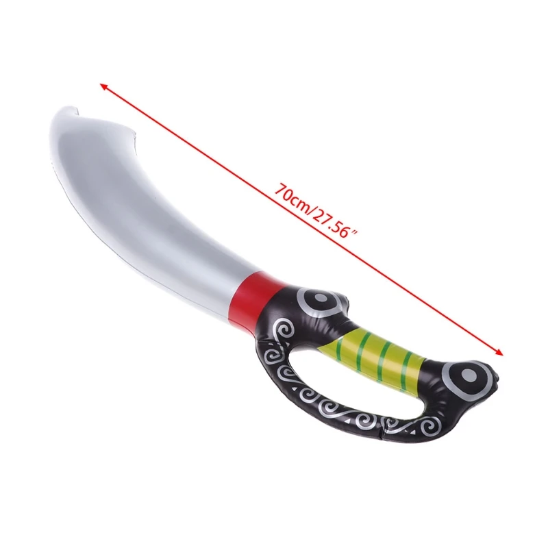 Надувные мечи в форме пиратского меча уличные игрушки детские садовые