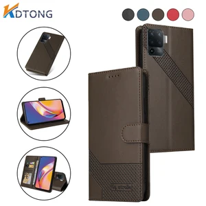 flip leather case for oppo a92s a52 a15s a15 a53 a53s a72 a74 a94 f17 f19 find x3 realme gt x7 8 c11 v13 c15 c21 pro phone cover free global shipping