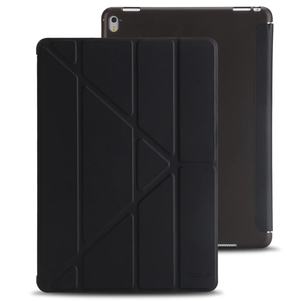 Чехол для iPad Pro 9,7 дюйма Кожаный силиконовый Multi-fold Смарт Обложка для iPad Pro 9,7 чехол A1673 A1674 A1675 Funda